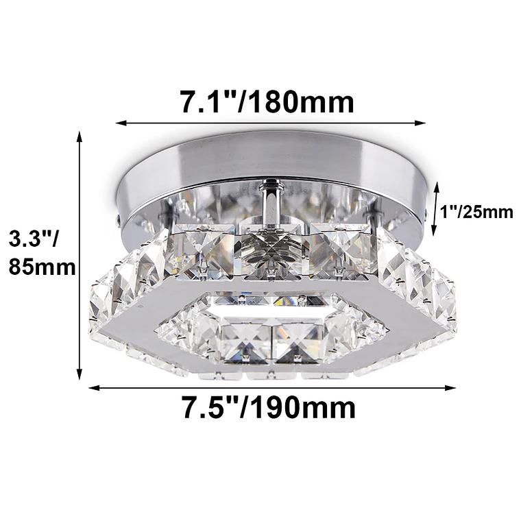 Led Ceiling Chandeliers Ceiling Luxury Pendant Light Modern Crystal Chandelier Ceiling Lights 6