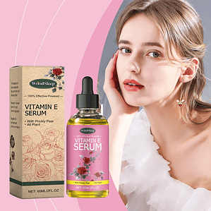 WoodSleep Rose Vitamin E Oil Gentle Hydrating for Essence for Combination Skin Anti-Wrinkle Brightening Moisturizer for Home Use