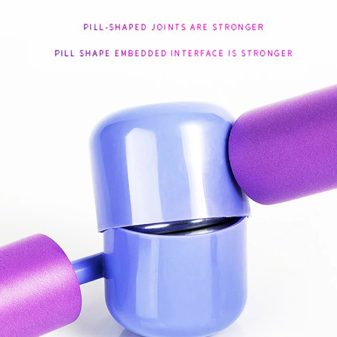 Tonificador de Piernas y Pecho de 31 cm/12.2 Pulgadas - Fortalecedor de Articulaciones en Forma de Pastilla 5