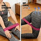 Juego de 5 Bandas de Resistencia Portátiles - Bandas Elásticas para Entrenamiento de Fuerza, Yoga, Pilates, Gimnasio, Hombres y Mujeres - Miniatura 3