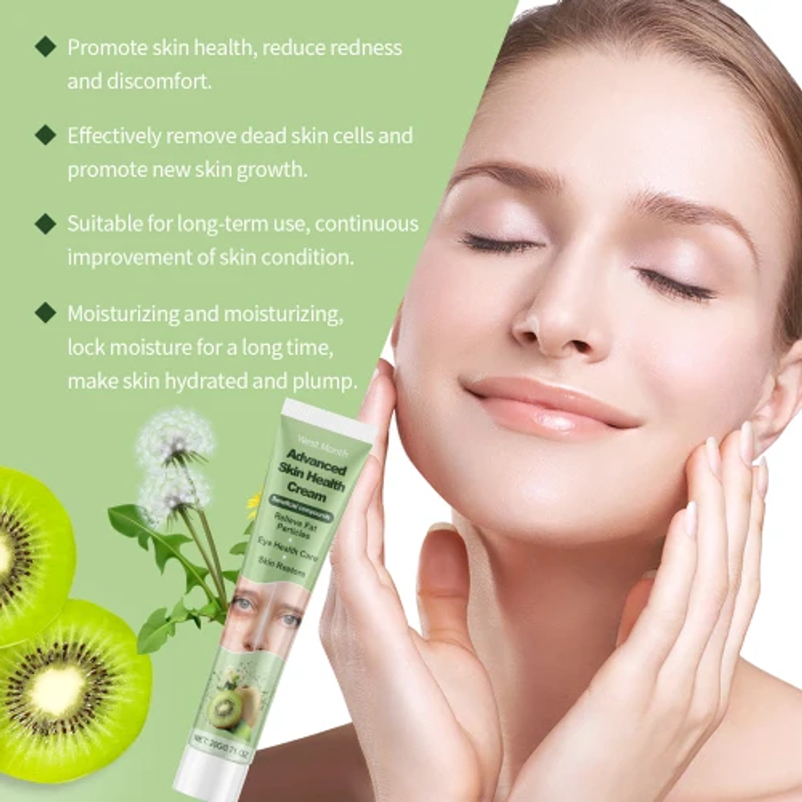 West Month Repair Fat Granules Moisturizing Delicate And Smooth Skin Care Cream 3