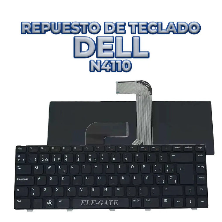 Dell Inspiron 14 3420 N4050 N4110 N5050 M5040 M5050 Laptop Keyboard 4