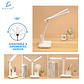 ELEGATE Dual Head ABS LED Desk Lamp with 3 Lighting Modes 6000K Daylight Ra80 85 Lm/W - Miniatura 5
