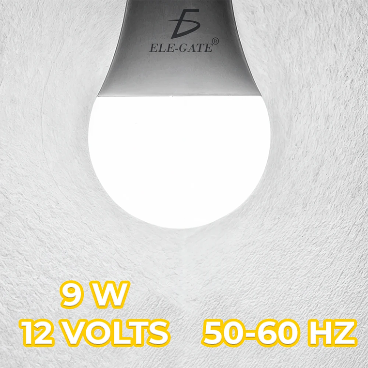 Pack of 5 ELEGATE 9W LED Bulbs 6500K Cold Light for Office Use 2