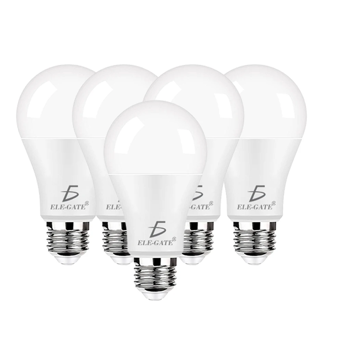 Pack of 5 ELEGATE 9W LED Bulbs 6500K Cold Light for Office Use 3