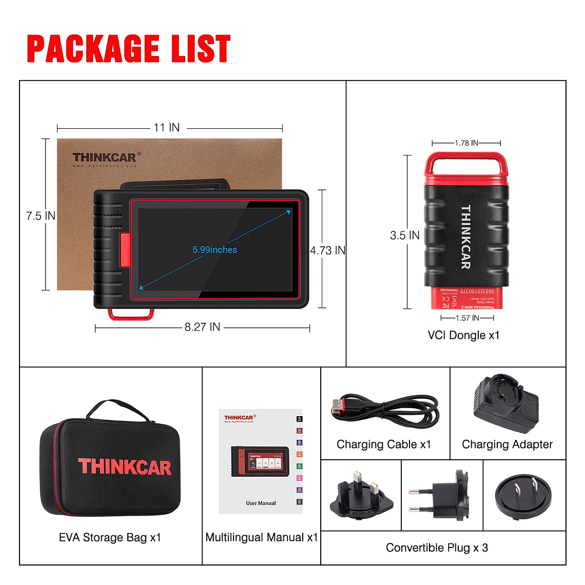 USA EU Warehouse Thinktool ThinkScan Max 2 Full System Lifetime Free AF DPF IMMO 28 Reset OBD2 Scanner Support CANFD 3