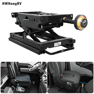 Universal Mechanical Suspension Seat Damping Base Lowering Seat with Front Handle Modified Car Seats