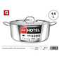 Saucepan with lid 26*9cm 4.6L - Kitchen utensils - thumbnail 1