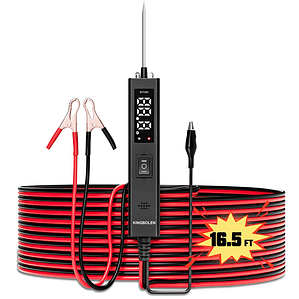 USA EU Warehouse Kingbolen ECT200 Auto Circuit Tester Upgrade Kit Power Circuit Probe Tester With 20ft Extension Cable