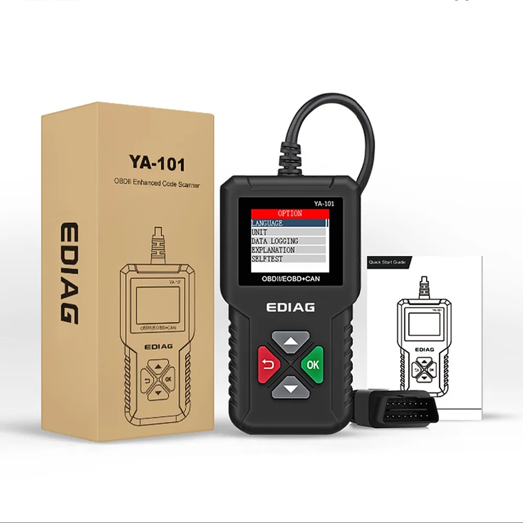 Best Selling Product 2026 EDIAG YA101 OBDII Car Code Reader Full Diagnostic OBD2 Scanner for Automotive Engine Diagnostic Tool 6