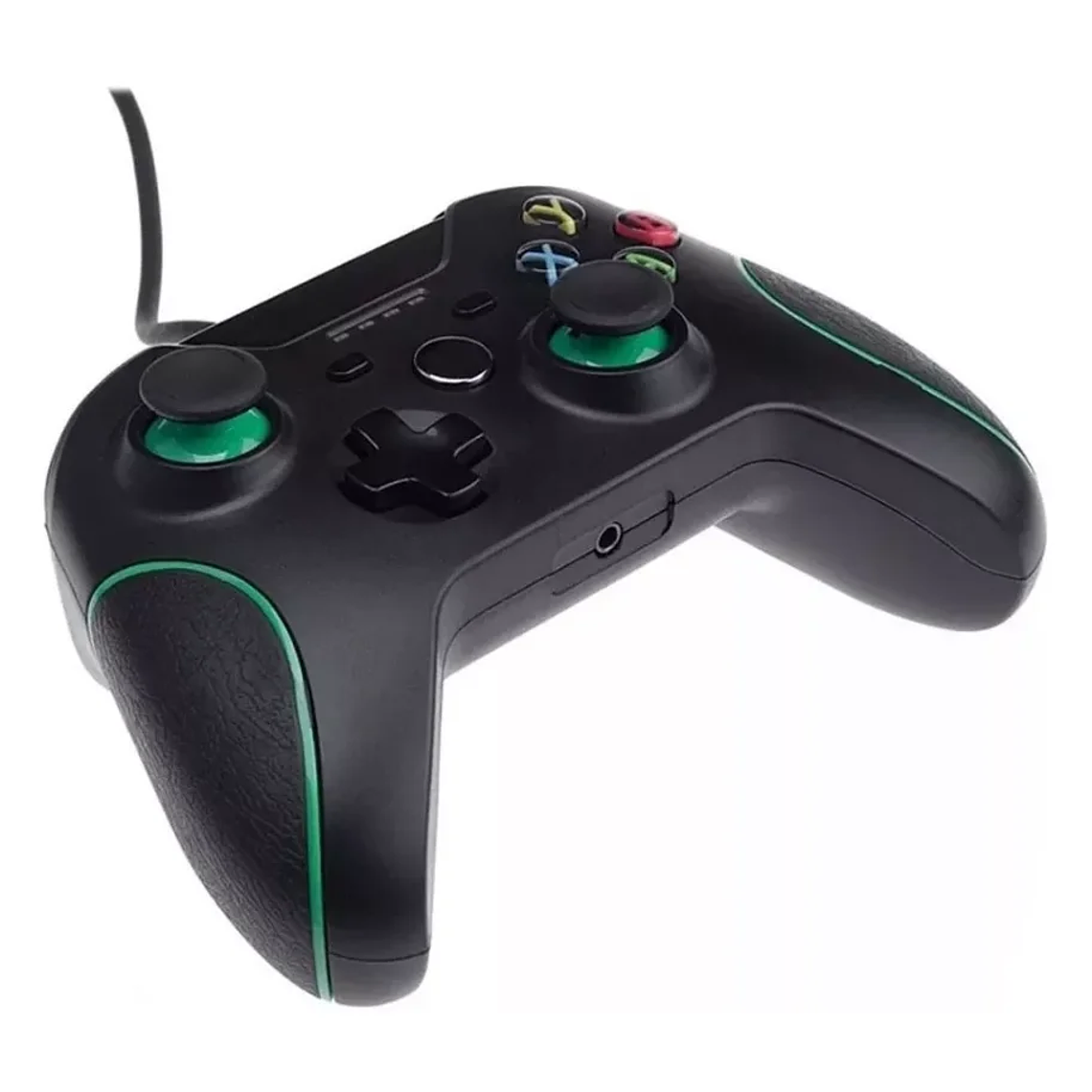 Elegate GM.15 Wired Game Controller With USB 2.0 Cable 2M For Xbox One, Black And Green Design, Plastic Material, Mexico Origin 3