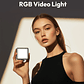Ulanzi VL49 Mini RGB LED luz de vídeo 2700K-9000K en la cámara luz de relleno fotografía iluminación bolsillo Live Tiktok Vlog lámpara de luz - Miniatura 10