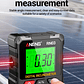 ANENG RN03 Instrumento láser de nivel de ángulo digital 360 ° Herramienta universal de inclinómetro magnético fuerte de cuatro lados con tapa automática de pantalla - Miniatura 15