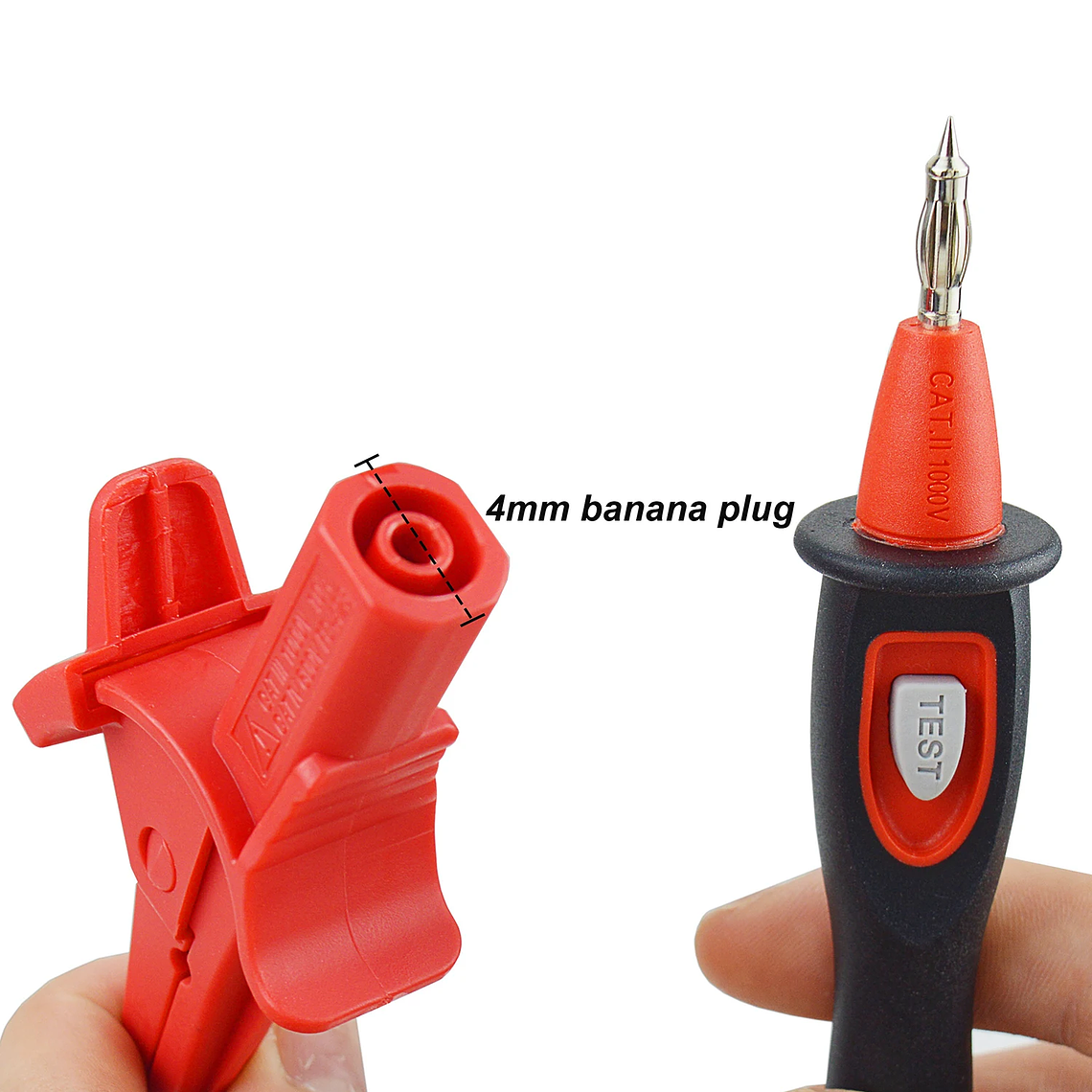 ZIBOO TP165X PRO Sonda de Control remoto versión mejorada con botón de prueba, uso para probador de resistencia de aislamiento de Megohmmeter. 9