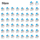 50 interruptores táctiles de 3 pines para teclado, accesorios de repuesto para teclado - Miniatura 1