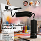 Kit de pintura para decoración de uñas con aerógrafo, Mini aerógrafo con compresor para pintura de pasteles y uñas, pistola pulverizadora manual portátil, aerógrafo para uñas - Miniatura 2