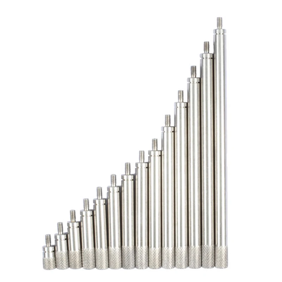 Indicador de patas de extensión de acero inoxidable, varillas de vástago de extensión, indicadores de dial, sonda, biela HSS M2.5 * 10mm-100 12