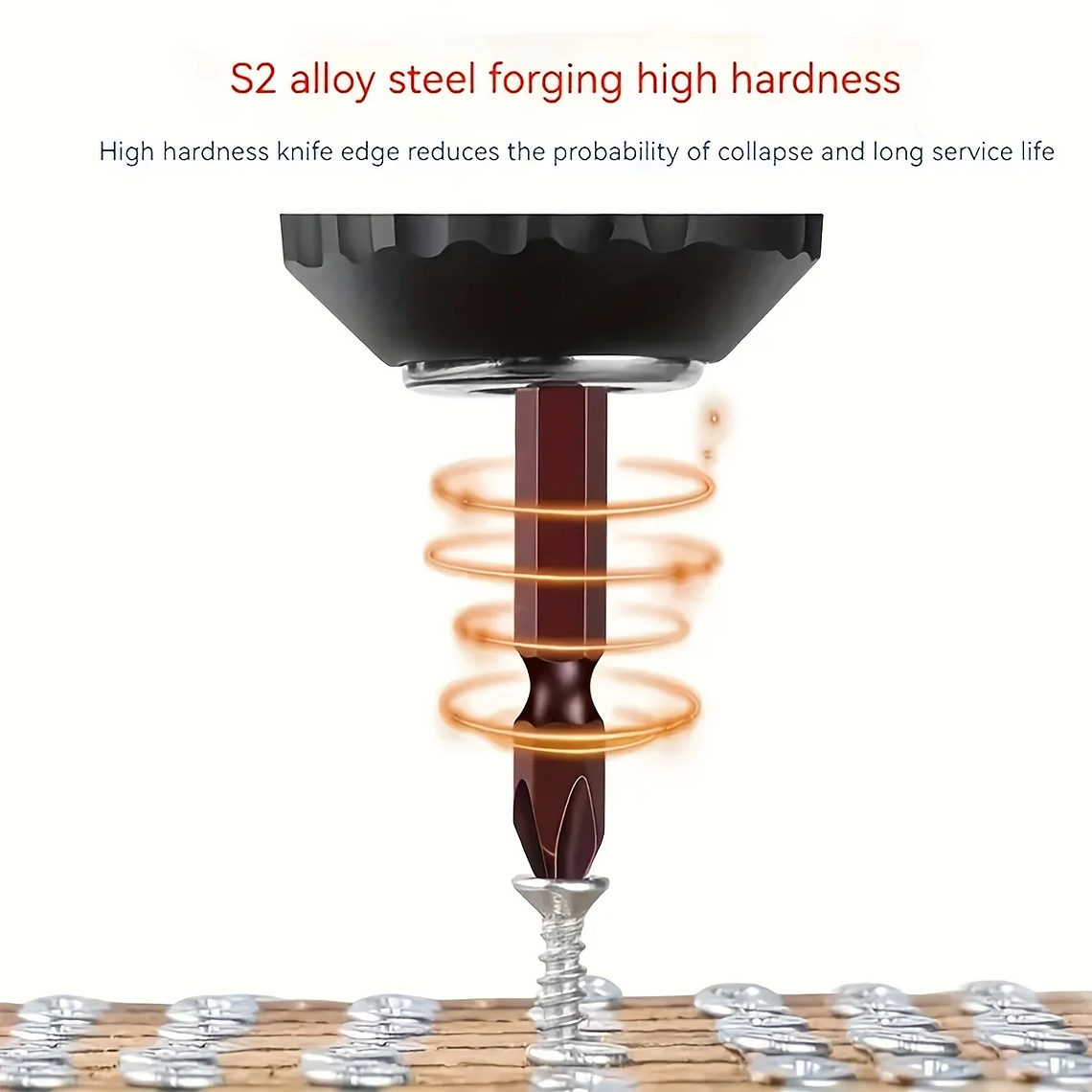 10 Uds. Destornillador Phillips magnético de doble cabeza de 6 pulgadas/150mm herramienta eléctrica de mano de acero S2 para instalación de tornillos 5