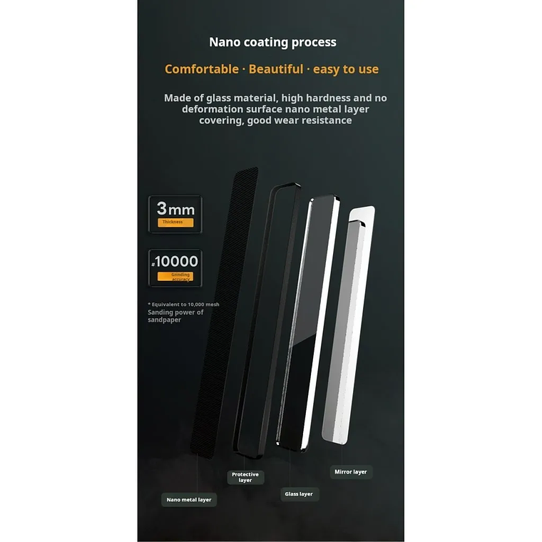 Stedi MS40-45 Lima de pulido ultrafina, lima de vidrio, modelo de plástico, herramientas de molienda para montaje, herramientas de construcción de modelos, Hobby DIY 15