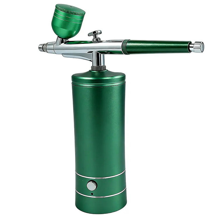 Kit de pintura para decoración de uñas con aerógrafo, Mini aerógrafo con compresor para pintura de pasteles y uñas, pistola pulverizadora manual portátil, aerógrafo para uñas 25