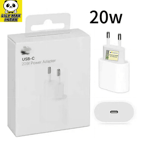 Caixinha-cargador de iPhone Turbo 20w, Original, Apple - Fonte Tomada Tipo C Turbo X Lightning para iPhonesCarregador PD Duplo D