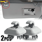 Soporte de gancho para visera de sol, piezas para Audi A1, A3, A4, A5, Q3, Q5, S3, S4, S5, TT, Allroad, 8U0857562A, color gris, Interior, 2 uds. - thumbnail 1