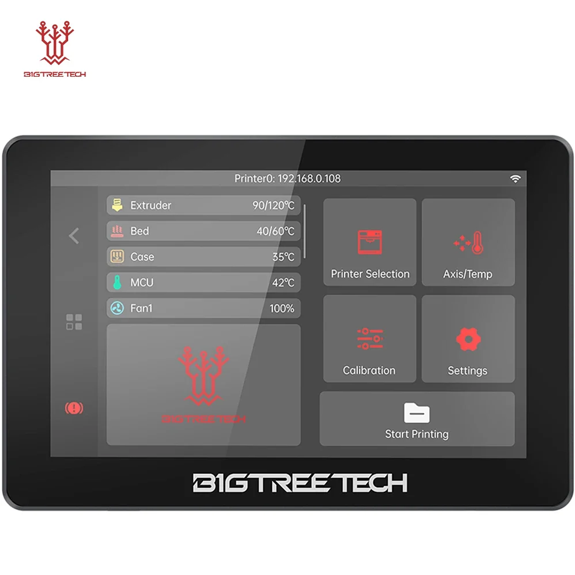 BIGTREETECH K-TOUCH 5 pulgadas pantalla táctil Control inalámbrico impresoras Klipper actualización para Voron 2,4 Creality K1 Ender 3 V1 VzBot 1