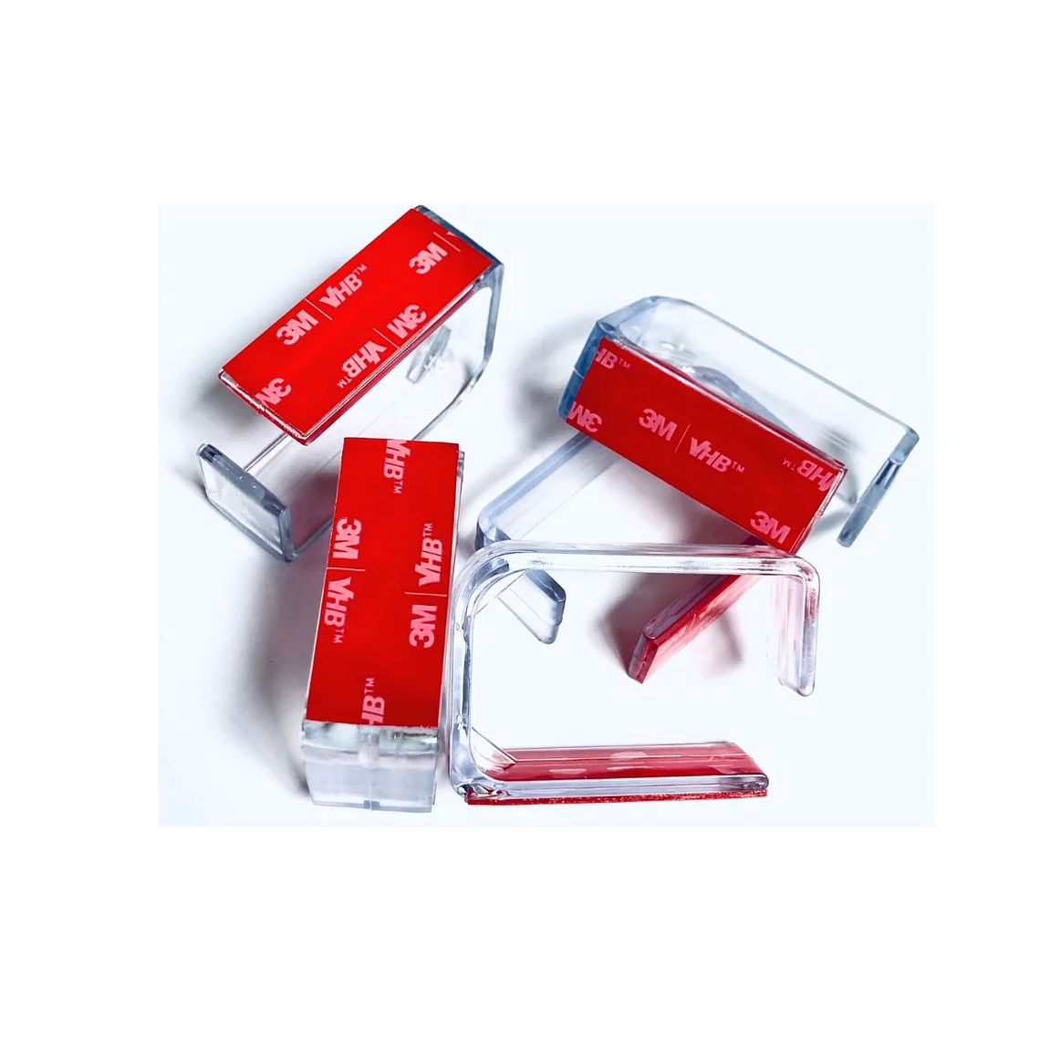 Organizador de cables autoadhesivo, organizador de escritorio de 3M, gestión de cables, 20 Uds. 8