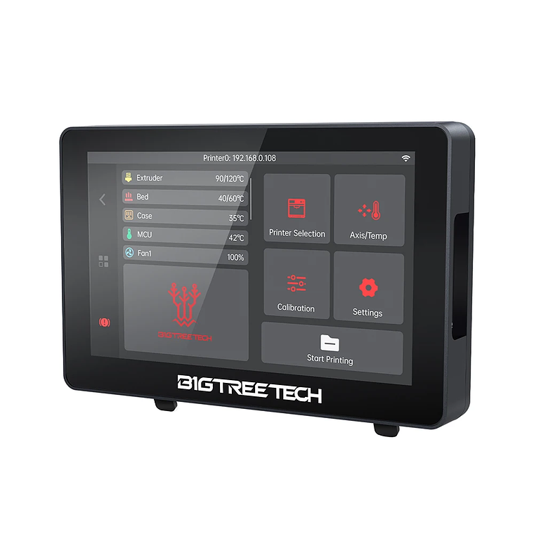 BIGTREETECH K-TOUCH 5 pulgadas pantalla táctil Control inalámbrico impresoras Klipper actualización para Voron 2,4 Creality K1 Ender 3 V1 VzBot 2