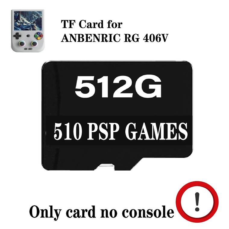 TARJETA TF PARA ANBERNIC RG 406V Consola de juegos portátil RG406V 4 
