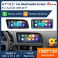 Pantalla táctil Multimedia de 8,9 pulgadas y 12,3 pulgadas para Audi Q5 2009-2017 Airplay Miracast función inalámbrica Carplay Android Auto - Miniatura 1