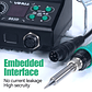 YIHUA 750W 2-in-1 Soldering Station Hot Air Rework Station Adjustable Temp ESD - Miniatura 6