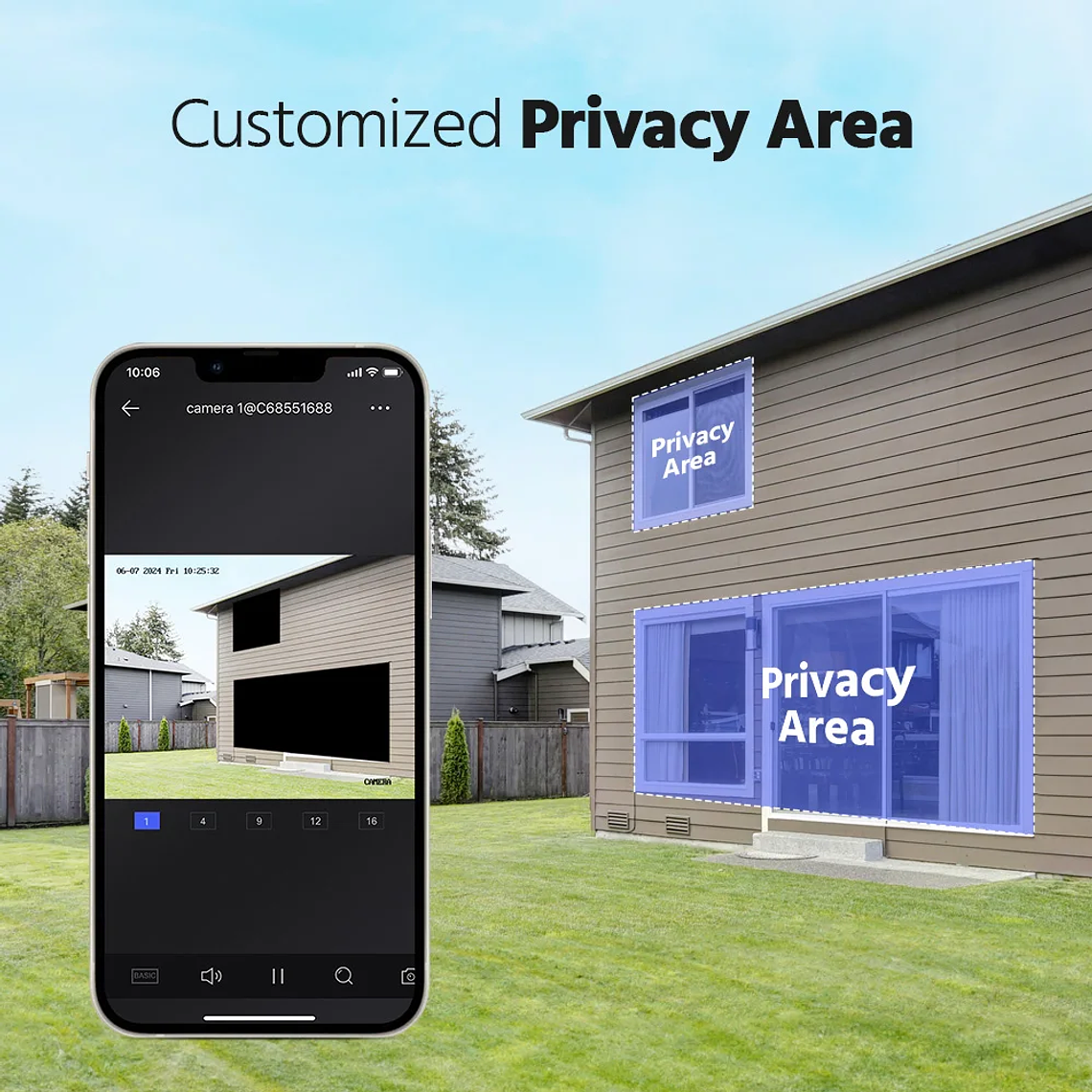 ANNKE 5MP Lite 8CH HD Video vigilancia DVR PIR detección de movimiento 5 en 1 H.265 + grabadora Digital para cámaras CCTV IP de 2MP y 3MP 5
