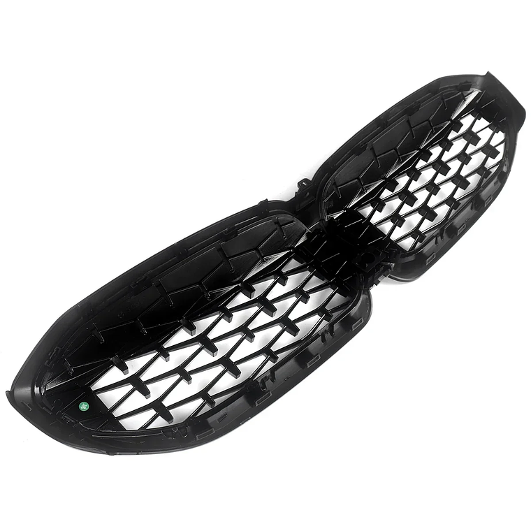 MAGICKIT para BMW Serie 3 G20 Berlina/G21 Estate 2018-2021 parrilla delantera de riñón con accesorios de coche negro brillante 6