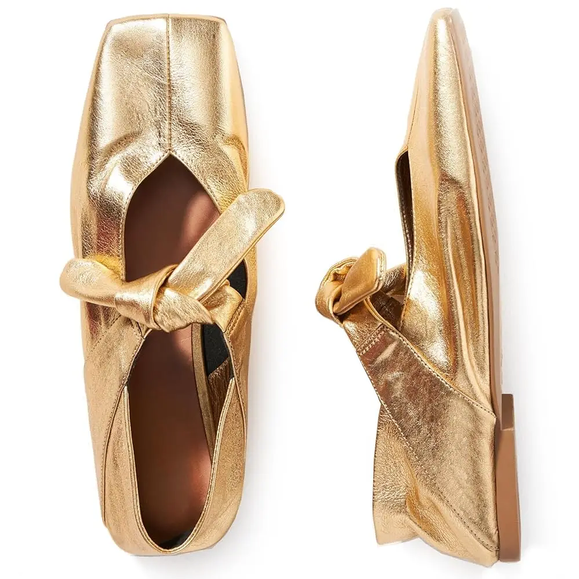 DoraTasia-zapatos de Ballet con punta cuadrada para mujer, calzado con lazo plano, Mary Jane, para verano 8