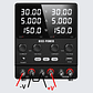NICE-POWER 120V 3A 6A Fuente de alimentación de laboratorio dual ajustable 4 en 1, fuente de alimentación digital de banco 30V 10A, salida estable, modos independiente, serie, paralelo, 0-240V para  - Miniatura 6
