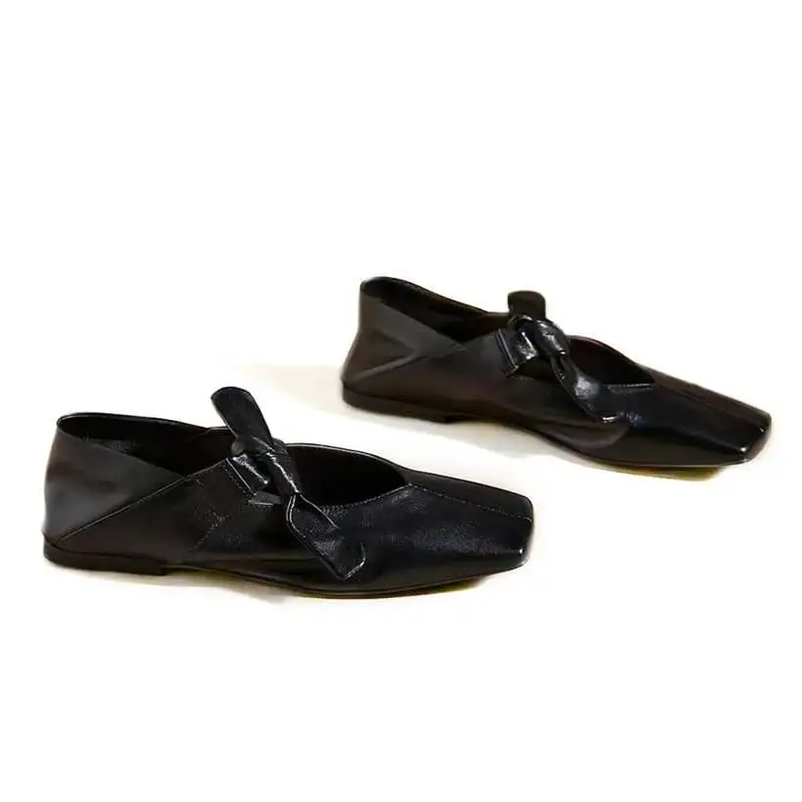 DoraTasia-zapatos de Ballet con punta cuadrada para mujer, calzado con lazo plano, Mary Jane, para verano 9