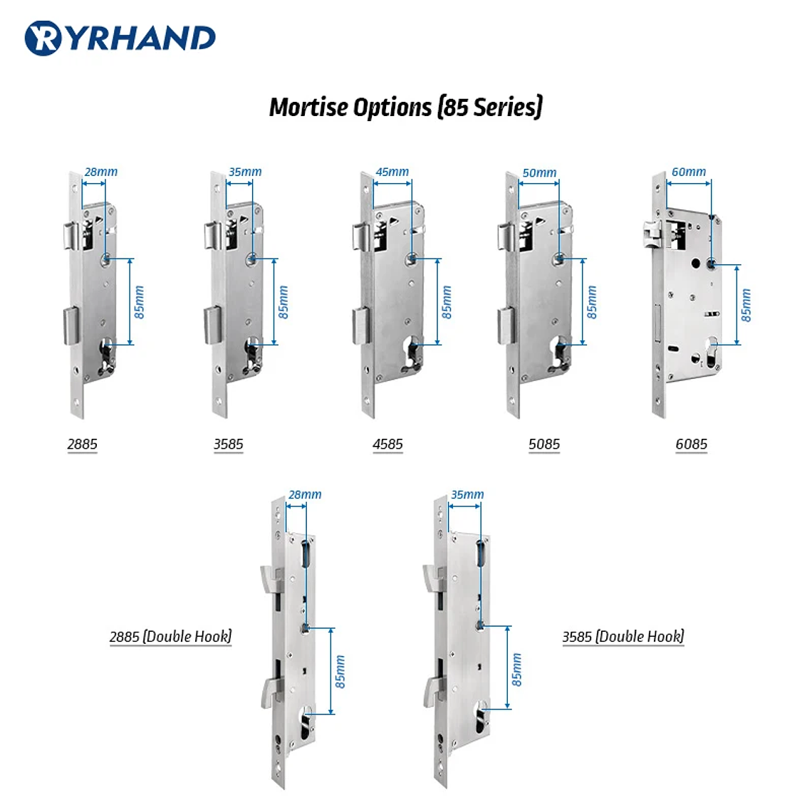 Cerradura biométrica de aluminio con aplicación Ttlock de Brasil, manija de puerta con huella dactilar Aleax, cerradura Digital sin llave para cerradura inteligente deslizante de vidrio 6