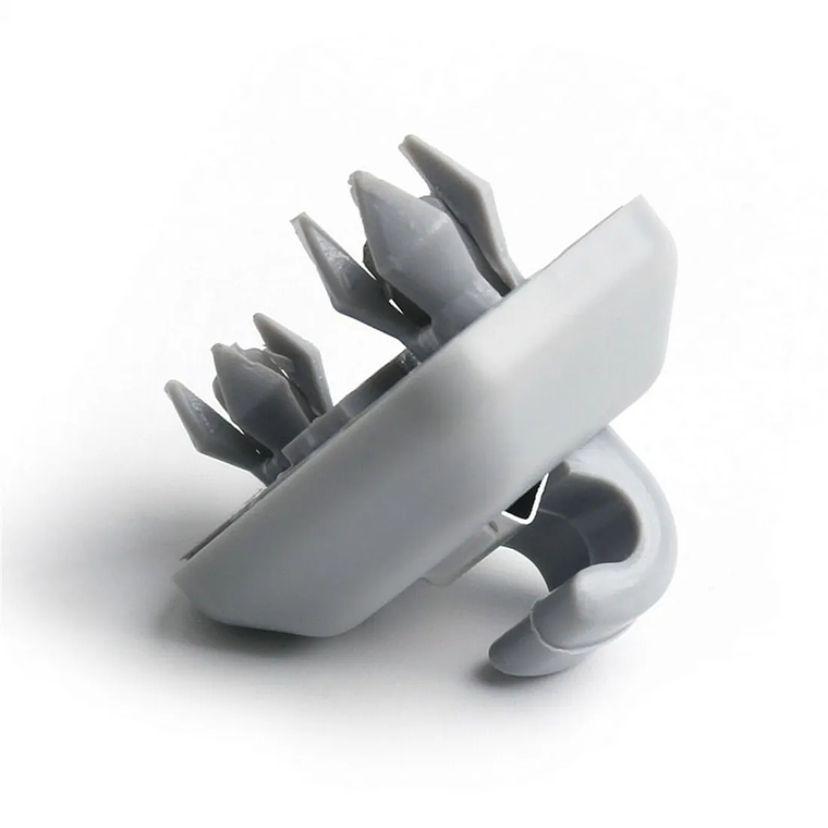 Soporte de gancho para visera de sol, piezas para Audi A1, A3, A4, A5, Q3, Q5, S3, S4, S5, TT, Allroad, 8U0857562A, color gris, Interior, 2 uds. 9