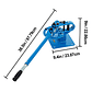 SucceBuy dobladora de tubos YP-9 banco Manual Kit de doblado de tubos de acero con 7Dies 1-3 pulgadas multifunción herramienta compacta para doblar frenos de barra plana - Thumbnail 15
