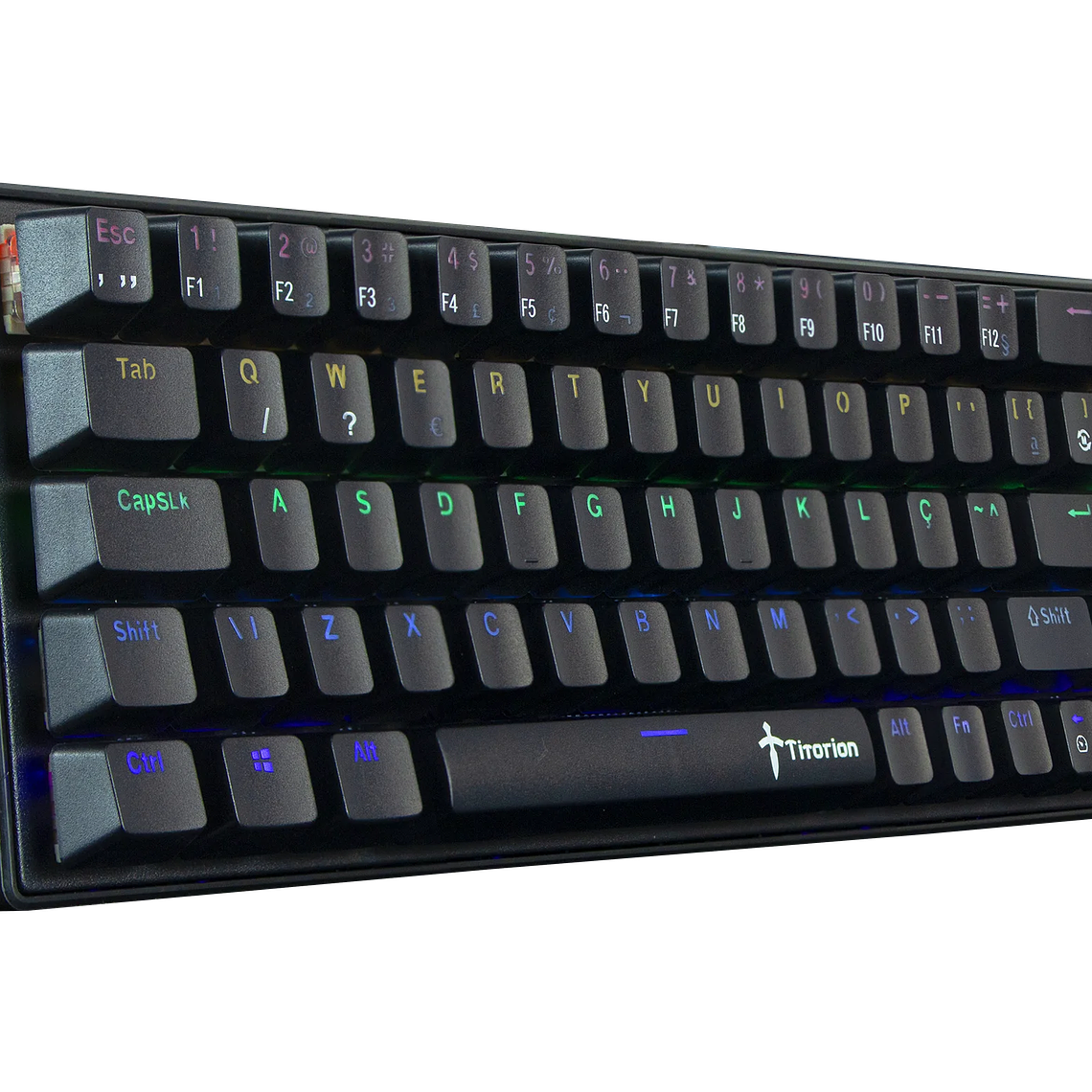 Teclado Mecânico Gamer 60% Computador Rgb Hot Swap Usb Pc 8