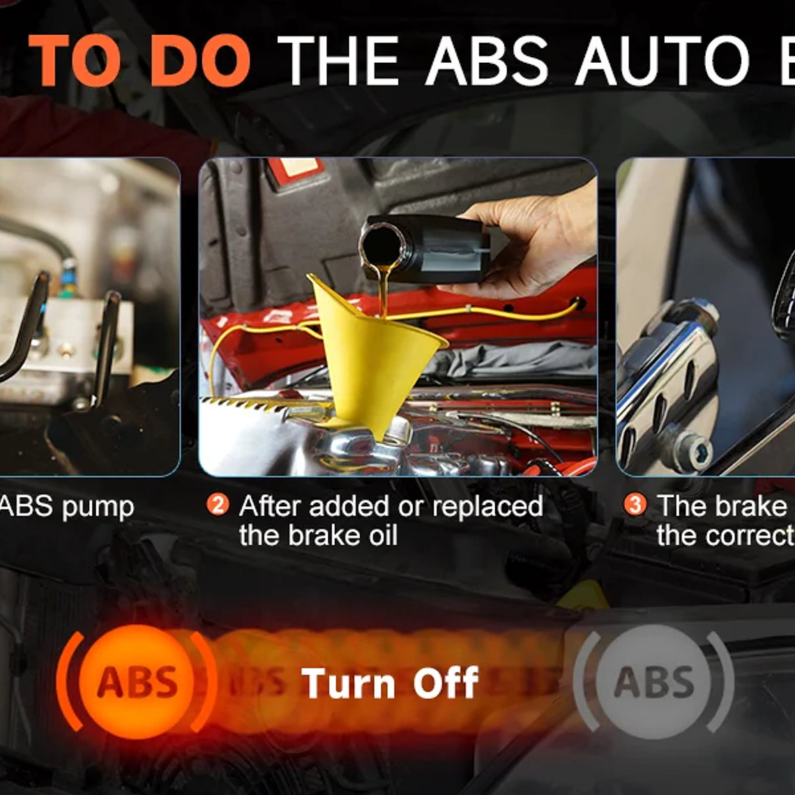 FOXWELL-escáner automotriz NT630 Plus OBD2, lector de código de reinicio de aceite, ABS, sangrado, SRS, SAS, bidireccional, herramienta de diagnóstico de coche 11