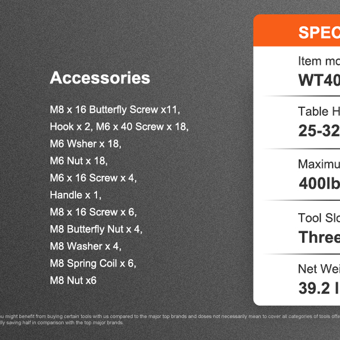 SucceBuy-mesa de soldadura plegable de 18/20/24 pulgadas, herramienta de soldadura auxiliar de mesa de acero, banco de trabajo portátil de altura Flexible para el trabajo 16
