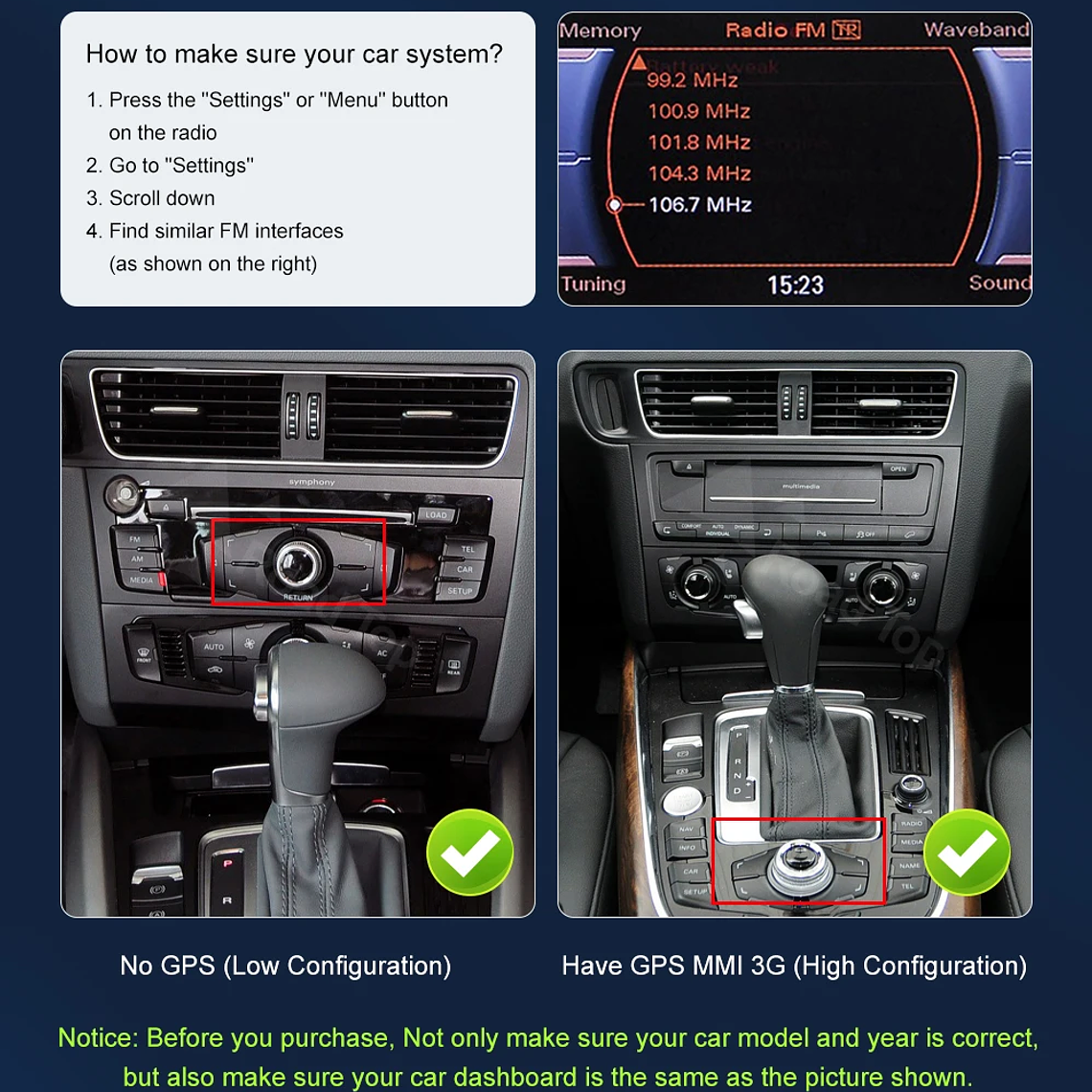 Pantalla táctil Multimedia de 8,9 pulgadas y 12,3 pulgadas para Audi Q5 2009-2017 Airplay Miracast función inalámbrica Carplay Android Auto 17