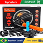 Linterna táctica Led Swat. Recargable profesional 608 con 1 o 2 pilas - Miniatura 1