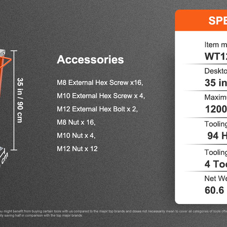 SucceBuy-mesa de soldadura plegable de 18/20/24 pulgadas, herramienta de soldadura auxiliar de mesa de acero, banco de trabajo portátil de altura Flexible para el trabajo 18
