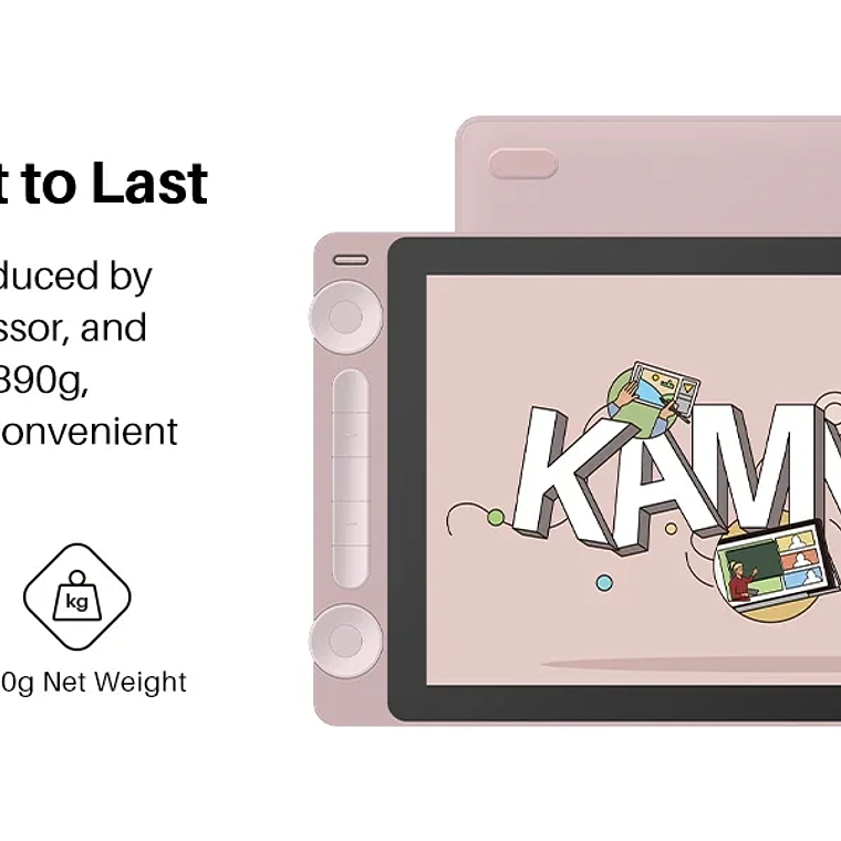 Huion Tablet Kamvas 13 (Gen 3) Tabletas gráficas Monitor 16K niveles de presión Pantalla de 13,3 pulgadas Pantalla de dibujo PenTech 4.0 Stylus 15