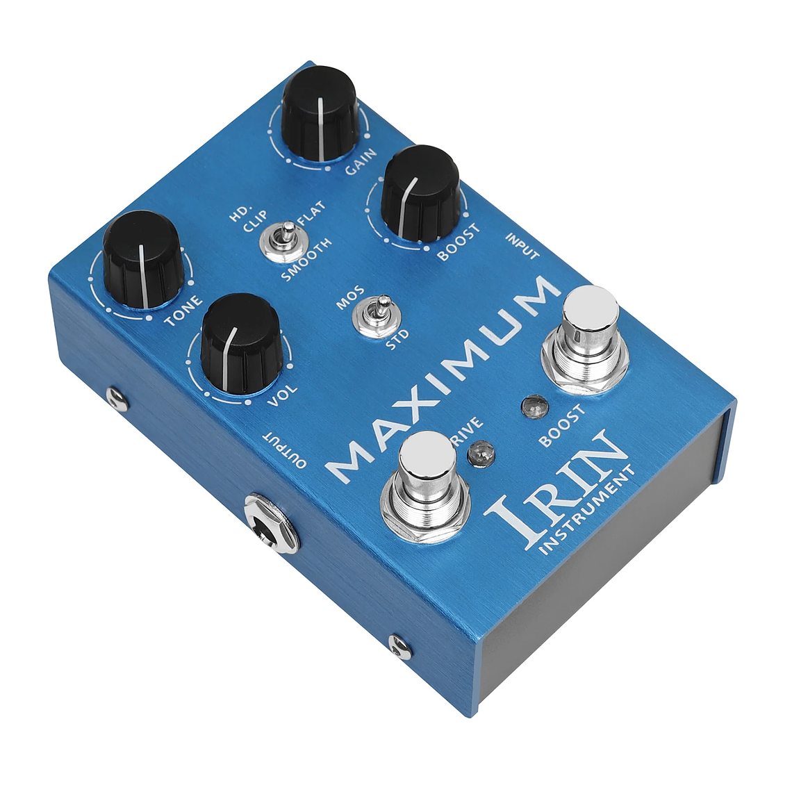 IRIN-Pedal de efecto de guitarra, altavoces de distorsión Overdrive, analógico, clásico, efecto Rock británico, Pedal de bajo eléctrico, True Bypass 8