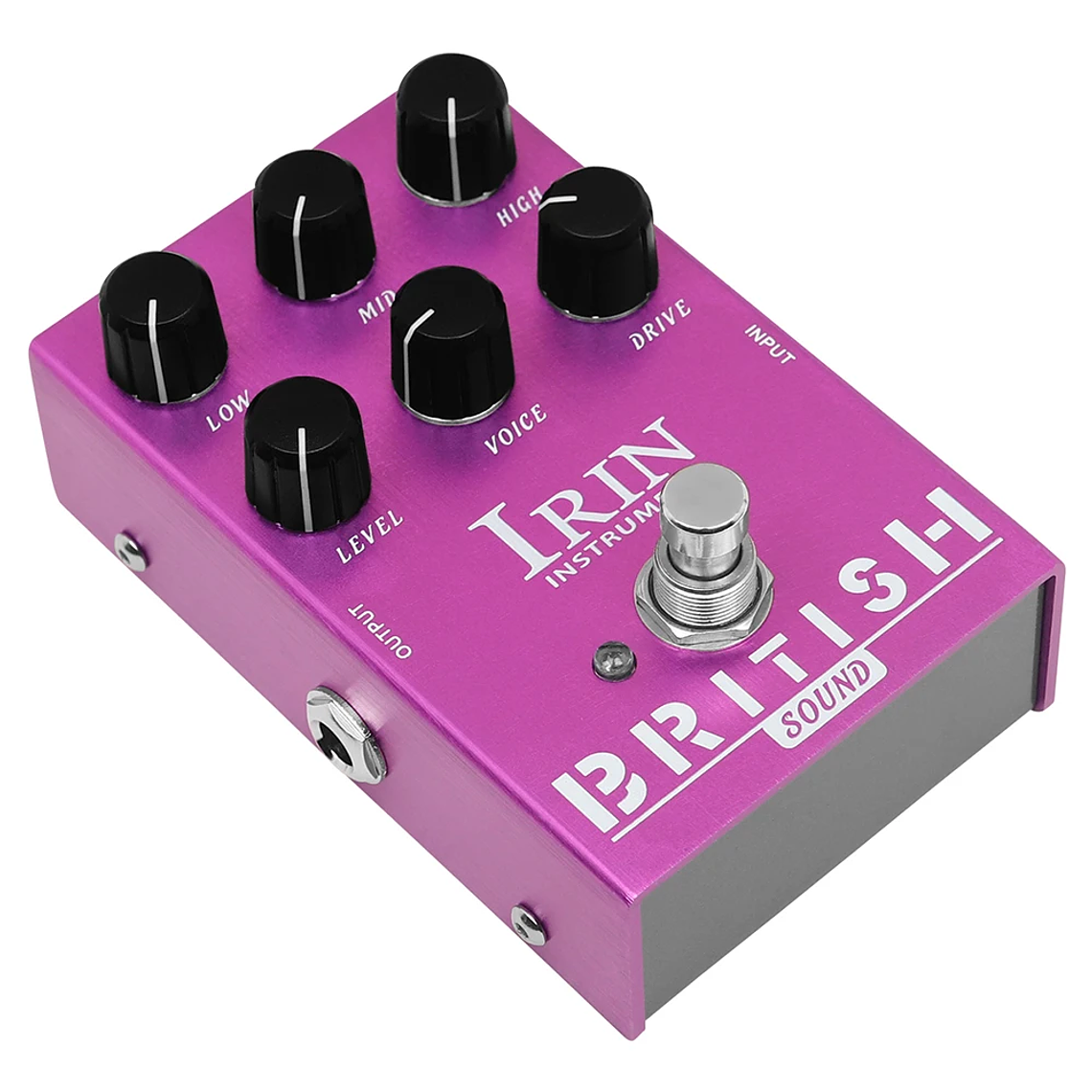 IRIN-Pedal de efecto de guitarra, altavoces de distorsión Overdrive, analógico, clásico, efecto Rock británico, Pedal de bajo eléctrico, True Bypass 9