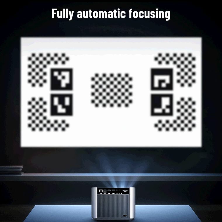 Proyector ThundeaL TDA6 Full HD 1080P, Video 4K, WiFi 5G, Proyector Android FHD TDA6W, Cine en Casa, Teléfono Inteligente 3D, Proyector Portátil 13